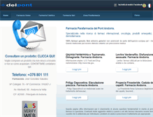 Tablet Screenshot of andorra-online-pharmacy.it